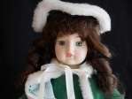 Christmas Around the World Porcelain Doll  