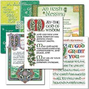  Celtic Irish Blessings Card Collection Assorted Irish 