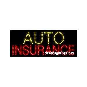 Auto Insurance LED Sign