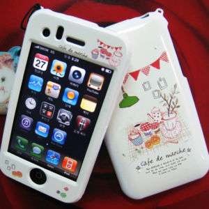 APPLE IPHONE 3G/3GS Hard Plastic Case Cover CAFE  