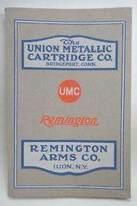 1910 antique REMINGTON ARMS UMC ILLUS CATALOG~192pgs  