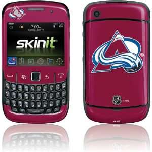 Colorado Avalanche Solid Background skin for BlackBerry Curve 8530