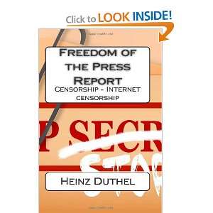   Censorship   Internet censorship (9781467979184) Heinz Duthel Books