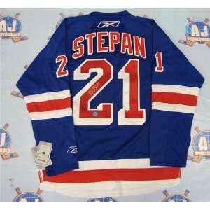   Rangers Autographed/Hand Signed Nhl Premier Hockey Jersey Sports