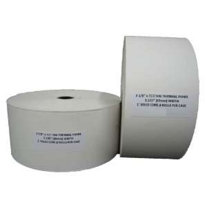   HEAVY WEIGHT THERMAL ATM RECEIPT PAPER 8 ROLLS / CASE