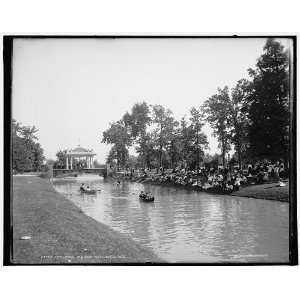  Main canal,band stand,Belle Isle