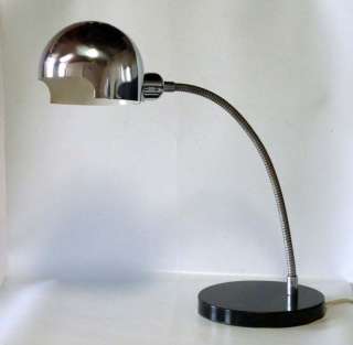 REGGIANI lampada tavolo space age design _ marcata  