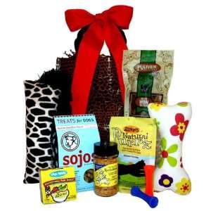  Big Time Dog and Cat Gift Basket With a Little Something 