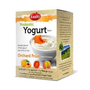 EasiYo Probiotic Yogurt Orchard Fruit Selection, 24.5 Ounce  