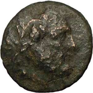 THESSALIAN LEAGUE 196BC Ancient Greek Coin MULE Athena Itonia w spear 