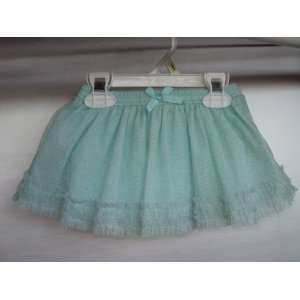   OshKosh Bgosh Girls Shimmery Tutu Skirt   Aqua   Size 3 Months: Baby