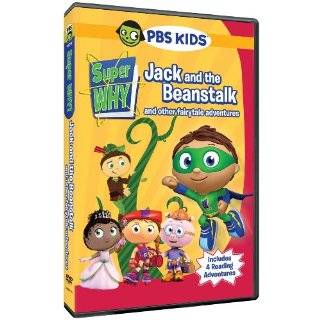 Super Why Jack and the Beanstalk DVD ~ Artist Not Provided
