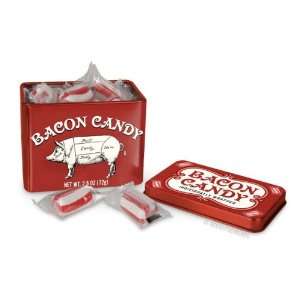 Bacon Flavored Hard Candies:  Grocery & Gourmet Food