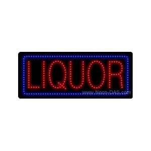  Liquor Outdoor LED Sign 13 x 32: Home Improvement