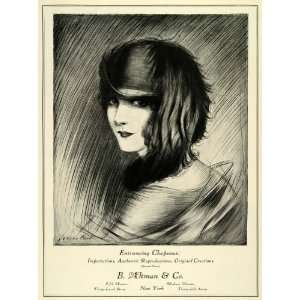  1924 Ad B. Altman Reproductions Judson Card Artwork 