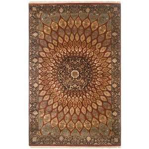    Rizzy Puria Multicolor Hand Knotted Wool Rug: Home & Kitchen