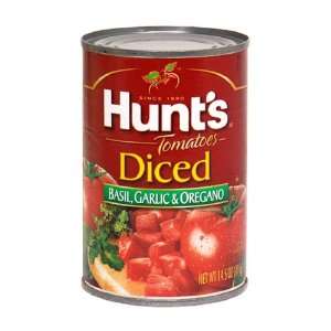 Hunts Diced Tomatoes, Basil, Garlic & Oregano, 14.5 oz (411 g):  