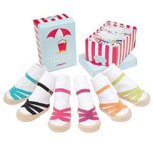  Trumpette Tillys Sandal Socks   Set of Six Baby