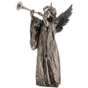  Singing Angel with Trumpet Sculpture