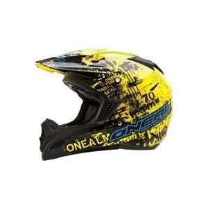  2012 ONEAL 5 SERIES HELMET   TOXIC (SMALL) (BLACK/YELLOW 