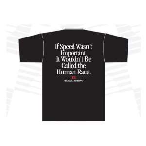  Saleen Black Human Race T Shirt   Medium: Automotive