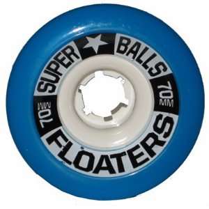   Floaters 70mm 81a (set of 4) Longboard Skateboard Wheels: Sports