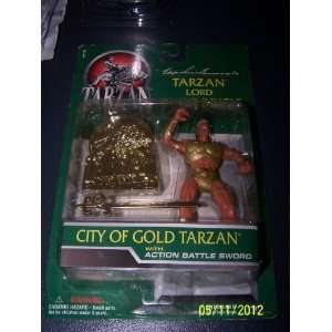  City of Gold Tarzan with Action Battle Sword Trendmasters 