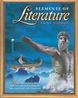 Elements of Literature Second Course,Holt, 1989USED