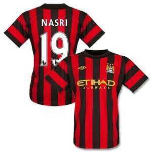  11 12 Man City Away Jersey + Nasri 19