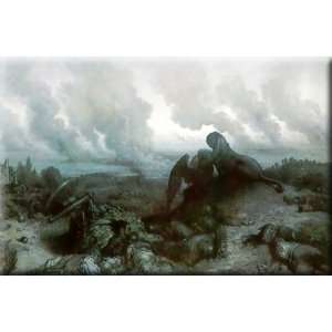   the Sphinx 16x10 Streched Canvas Art by Dore, Gustave