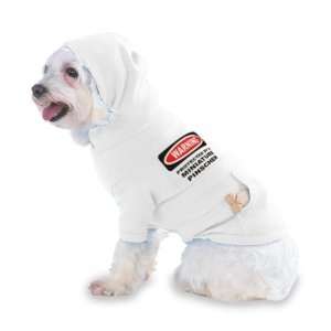  PROTECTED BY A MINIATURE PINSCHER Hooded (Hoody) T Shirt with pocket 