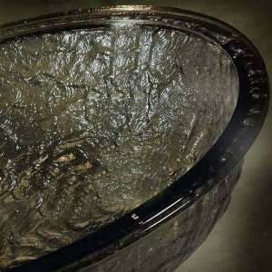  10 in. Sonora Round Glass Serving Bowl: Kitchen & Dining