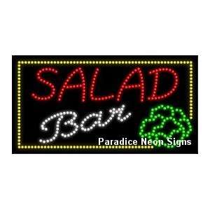  Salad Bar LED Sign 17 x 32: Sports & Outdoors