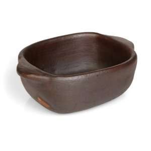 Clay Dark Brown Dish Pottery for the People Dish [Dark Brown]  Fair 