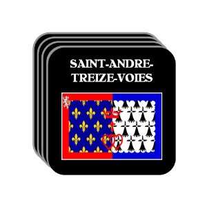 Pays de la Loire   SAINT ANDRE TREIZE VOIES Set of 4 Mini Mousepad 