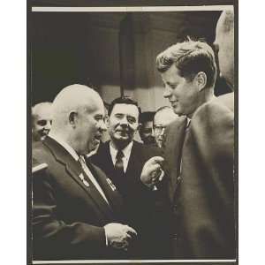  Russian Embassy,President Kennedy,N Khrushchev,informal 