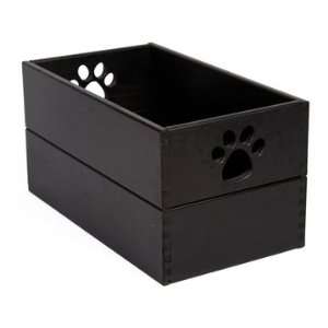  Black Pet Toy Box: Pet Supplies