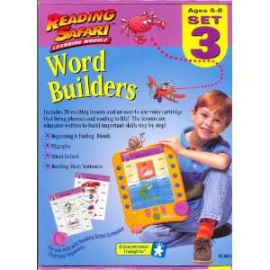  Reading Safari Word Builders Set 3: Toys & Games