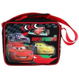   Insulated Lunch Box and One Cars Travel Game Card Set: Toys & Games