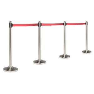   Metalcraft RSRTRD Crowd Control Barrier, Red