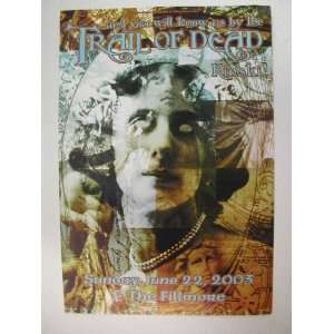   You Will Know Us By The Trail Of Dead Kinski Fillmore Handbill Poster