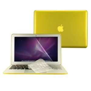 in 1 YELLOW Crystal See Thru Hard Case Cover And Transparent 