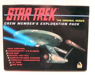 STAR TREK Crew Members Exploration Pack MINT IN BOX  