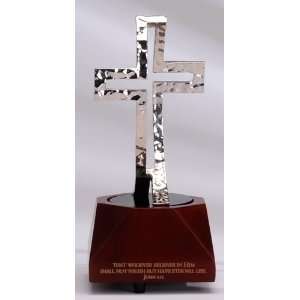   Crossfish Silver w/ Brown Base How Great Thou Art Home & Kitchen