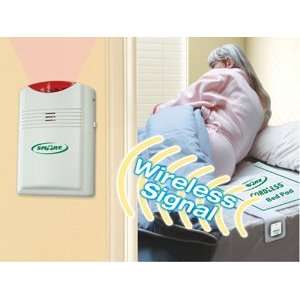  Wireless Fall Monitor w/ Bed Sensor Pad Health & Personal 