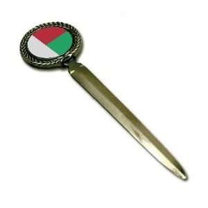  Madagascar flag letter opener