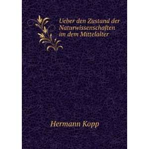   im dem Mittelalter Hermann Kopp  Books