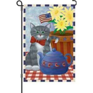  Kitty Korner Garden Flag 12x 18 Pet Supplies