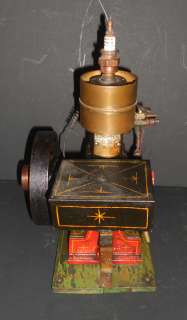 1906 Patent Model: Vertical Hit Miss Stationary Gas Engine, Salesman 