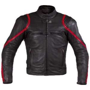  Pure Cow Hide Genuine Leather Bikers Jacket (Large 